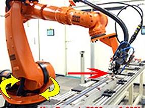 Trumpf  - Kuka YAG laser beam welding - Robot